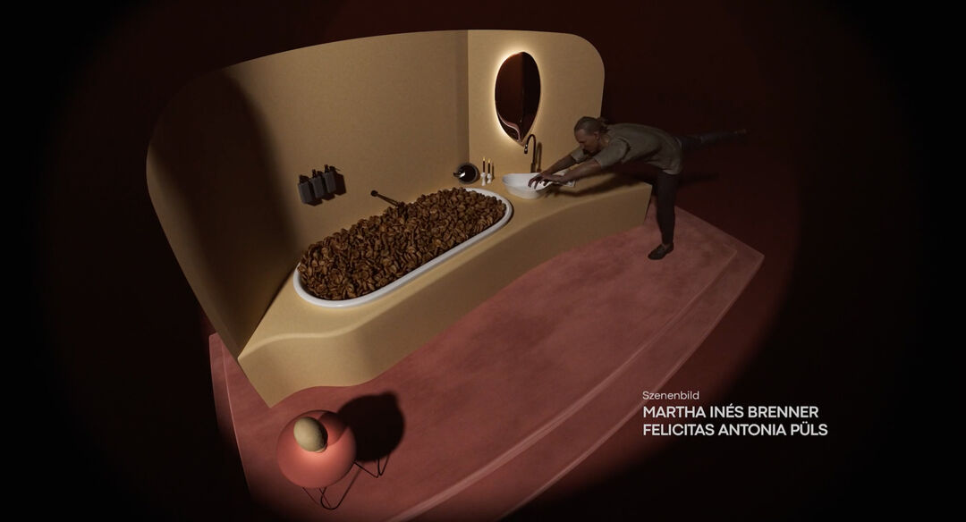 IMAGE: Still - Chris dives into bathtub