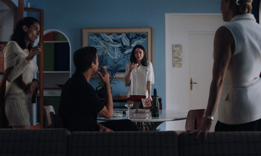 IMAGE: Still from Bonjour Tristesse ft. book Claudia Claudia