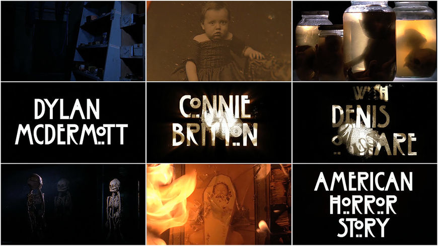 American Horror Story 7 Seasons Of Title Design — Art Of