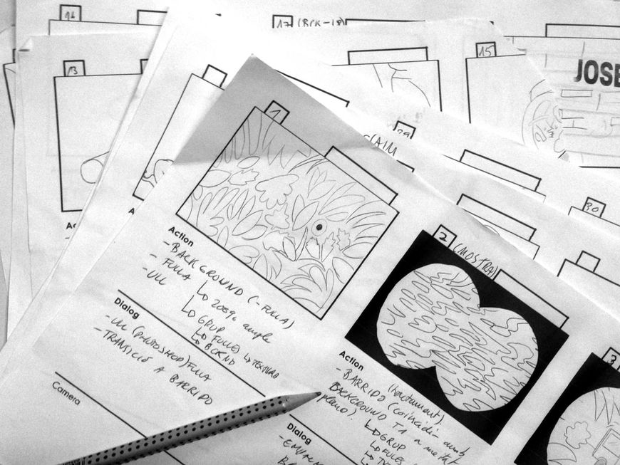 IMAGE: Blanc Festival Storyboard 1