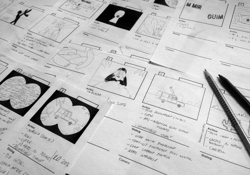 IMAGE: Blanc Festival Storyboard 2