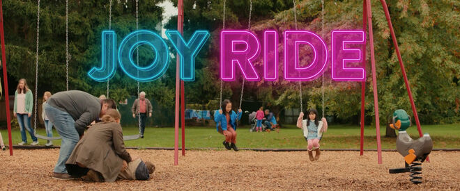 IMAGE: Joy Ride (2023) main title card