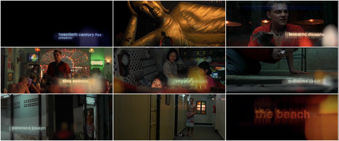 The Beach (2000) — Art of the Title