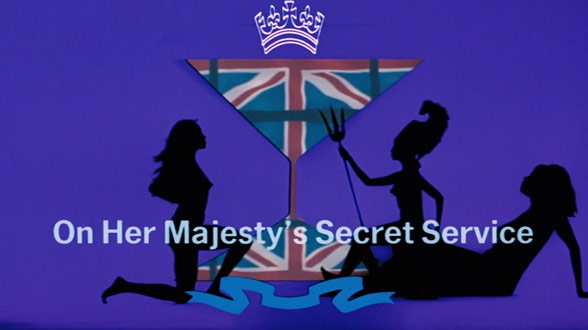 On Her Majesty's Secret Service (1969) — Art of the Title